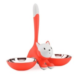 Comedero Duplo Gato Rojo - Tigrito