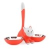Comedero Duplo Gato Rojo - Tigrito