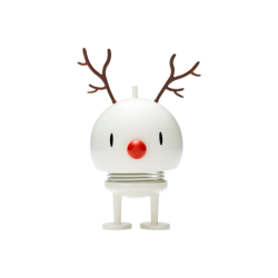 Reindeer Bumble Medium White
