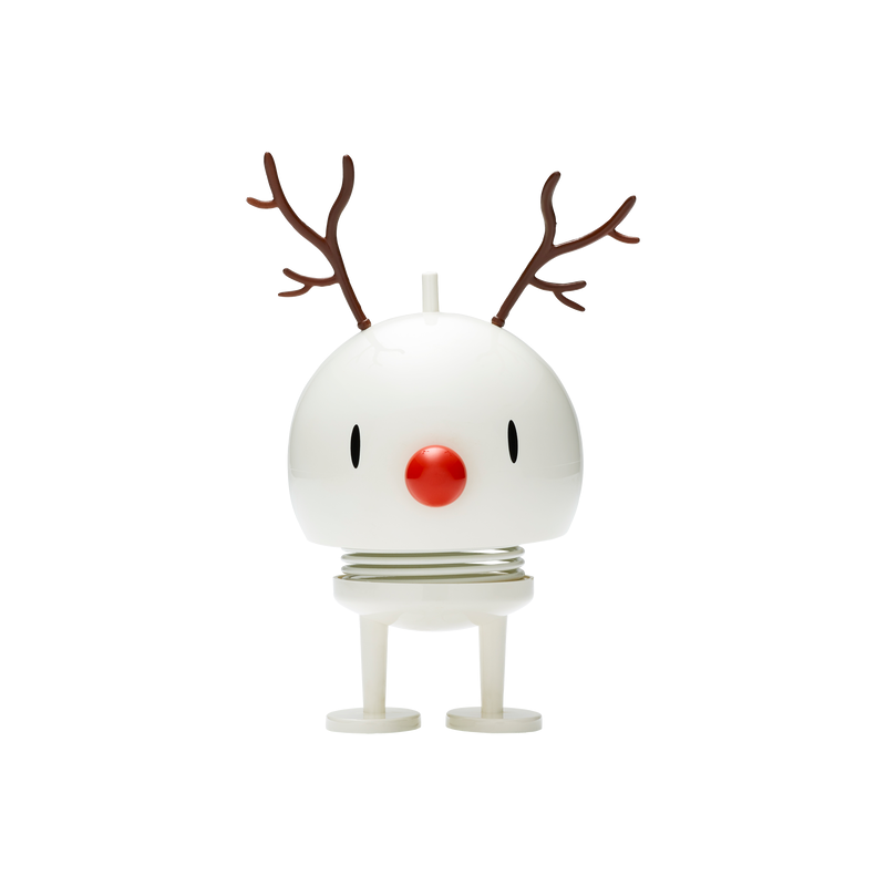 Reindeer Bumble Medium White Reindeer Bumble Medium White