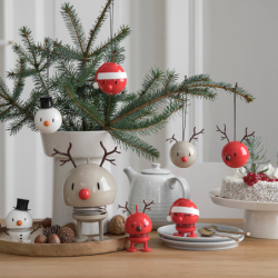 Reindeer Bumble Small Red