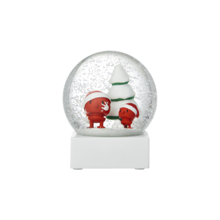 Large Santa Red - Snow Globe