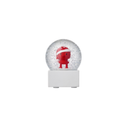Small Santa Red - Snow Globe