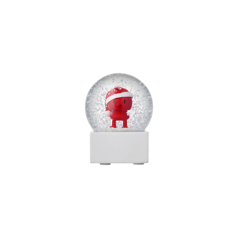 Small Santa Red - Snow Globe