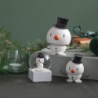 Globo Boneco de Neve Pequeno - Snow Globe