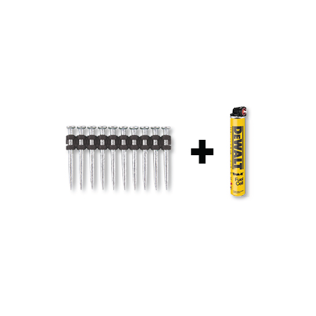 Prego Fixação Gás C3 Track-It XH+2,6X32 DeWALT
