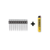 Prego Fixação Gás C3 Track-It XH+2,6X32 DeWALT