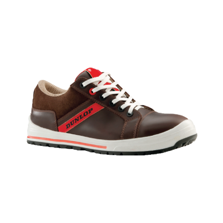 Sapato de Proteção Street Response Line Castanho S3 39 DUNLOP
