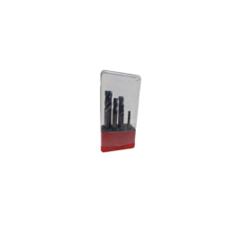 SOMTA Coated Roughing Solid Carbide 4 Flute End Mills Set