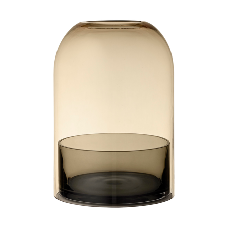Lantern Ø16cm Amber and Black - Tota