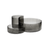 CONCHA BOWLS, SET/3 BLAC,L34W30,5H10,5CM