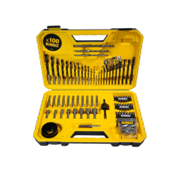 DeWalt Set of 100 Parts for Drilling and Screwing