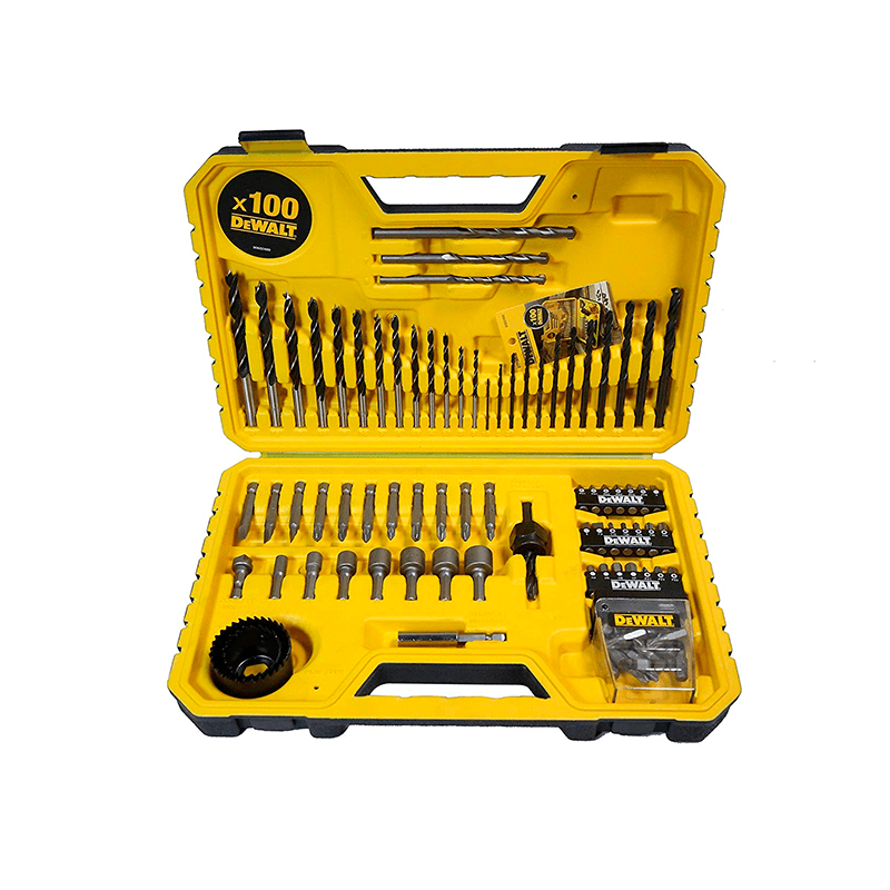 DeWalt Set of 100 Parts for Drilling and Screwing