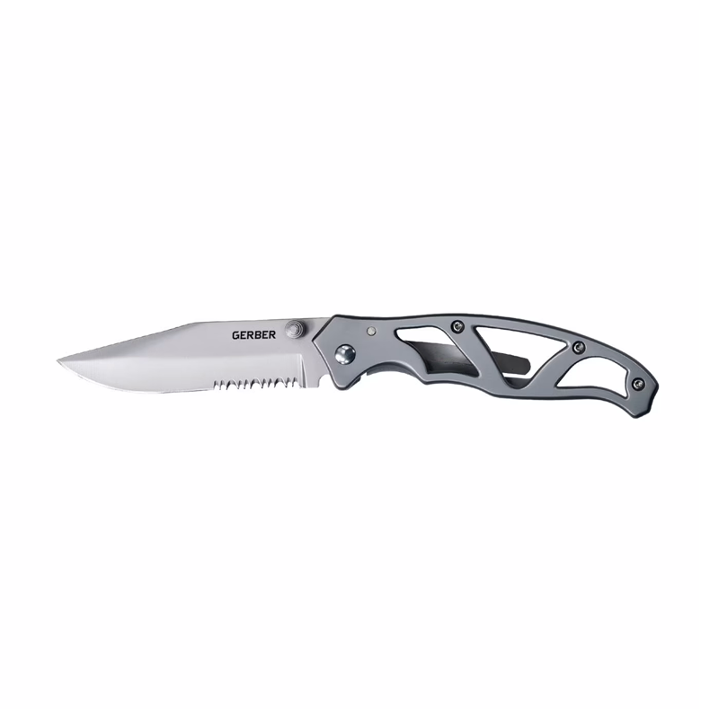 Faca Dobravel Paraframe II DP Serrilha GERBER