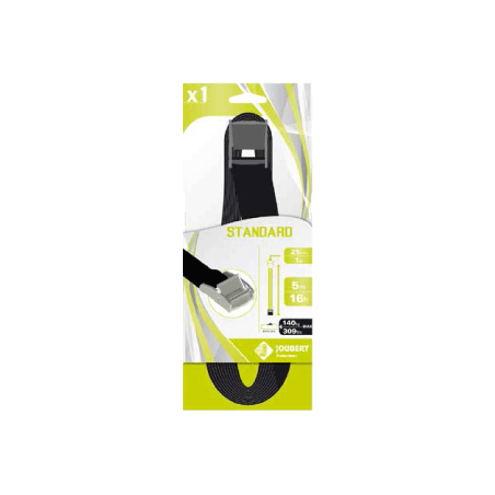 CORREIAS STANDARD 25MMX5M BLACK