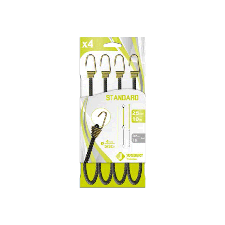TENSORES 25CMX4MM /BLACK GREEN