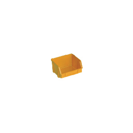 CAIXA STOCK PLASTICO MOD.0 -AMARELA