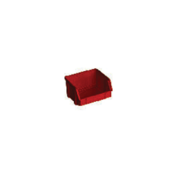 CAIXA STOCK PLASTICO MOD.0 -VERMELHO