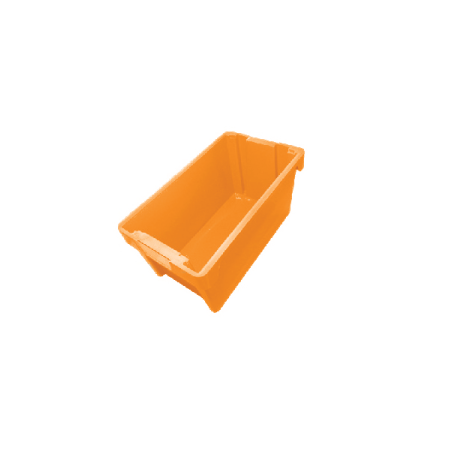 TINA PLASTICA LARANJA