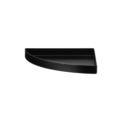 UNITY TRAY BLACK, L16,5XW16,5XH2 CM