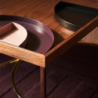 UNITY TRAY BLACK, L16,5XW16,5XH2 CM