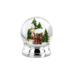Snow Globe Church Carolers 12cm
