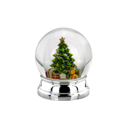 Snow Globe Christmas Tree 12cm