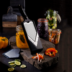 Adjustable V-Blade Slicer with Julienne Feature - Specialty Series