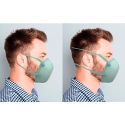Adult Eco-Friendly Protective Mask Yellow - Eco-Mask