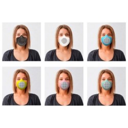 Adult Eco-Friendly Protective Mask Yellow - Eco-Mask
