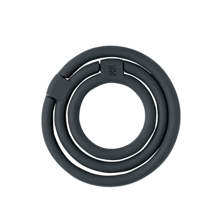 Trivet Black - Circles