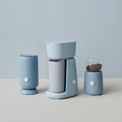 Single Cup Coffee Maker Light Blue - Foodie