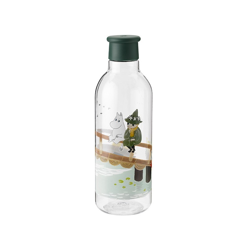 Drinking Bottle 750ml Dark Green - Moomin