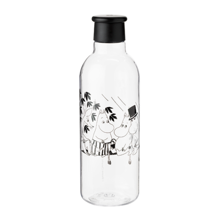 Drinking Bottle 750ml Black Moomin - Drink-It