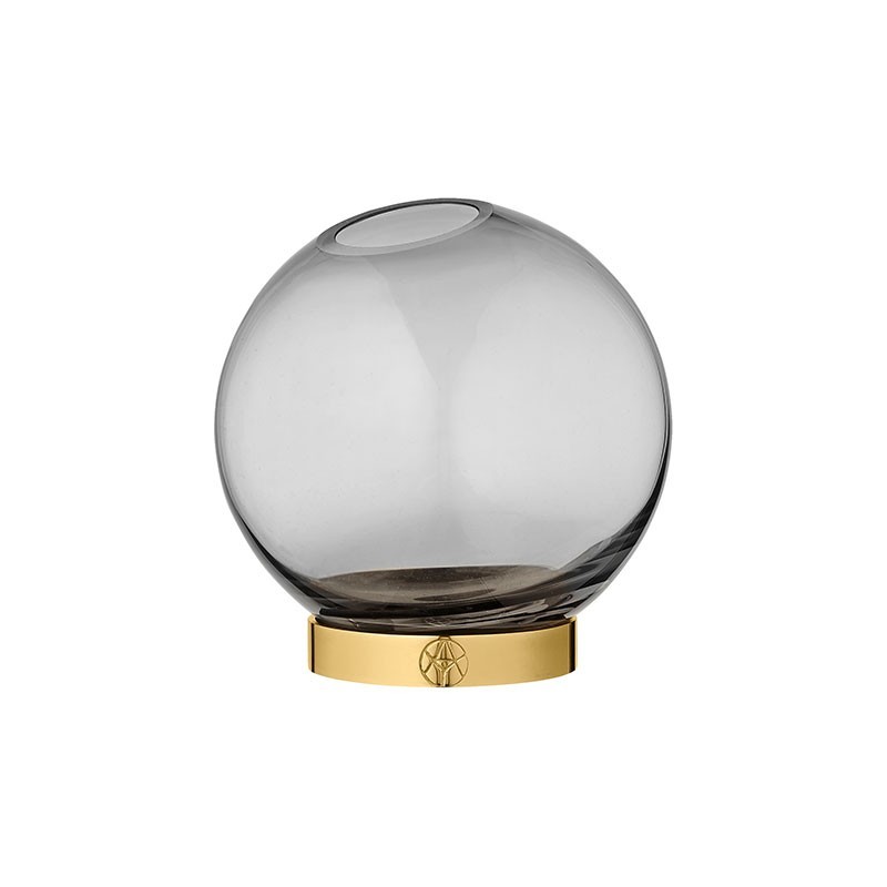 Vase With Stand Ø17Cm - Globe