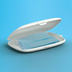 Pocket Case for Face Mask White - On The Go
