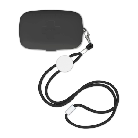 Pocket Case for Face Mask Charcoal - On The Go