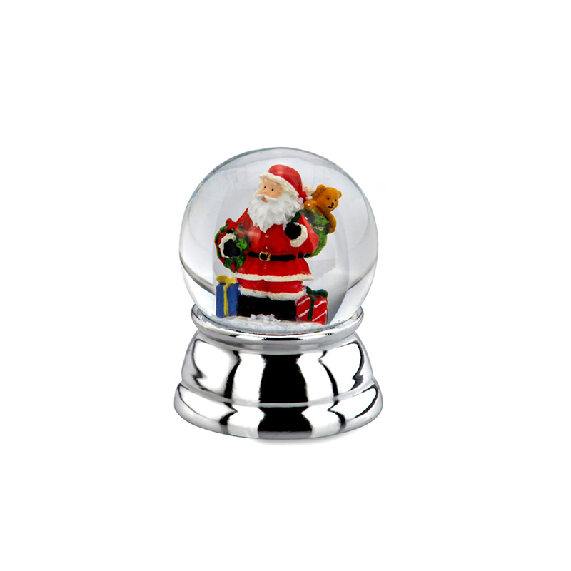 Globo de Neve Pai Natal 6cm