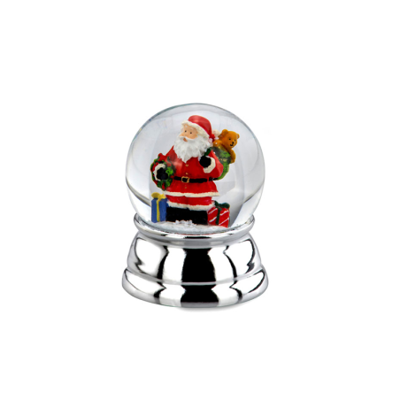 Globo de Neve Pai Natal 6cm