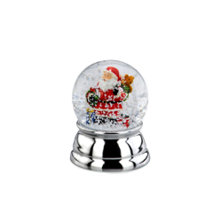 Globo de Neve Pai Natal 6cm