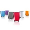 Set of 6 Tumbler Glasses Red - Tiburon