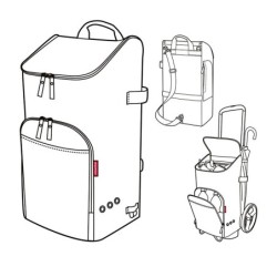 Bolsa de Compras de Mano Negro - Citycruiser