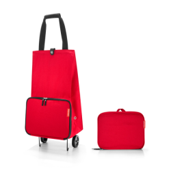 Foldable Shopping Trolley Red - Foldabletrolley