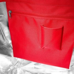 Trolley Térmico com Tampa Vermelho – CarryCruiser ISO