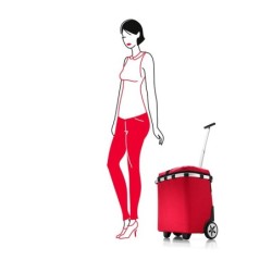 Trolley Térmico com Tampa Vermelho – CarryCruiser ISO
