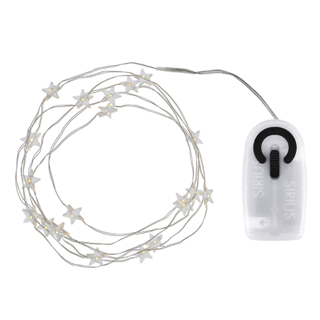 Luces Estrella 20 Microleds Blanco Caliente - Trille