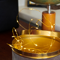 Knirke Gold 20 Micro Leds Warm White - Fairy Lights