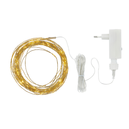 Luces Knirke 80 Microleds Blanco Caliente - Fairy Lights
