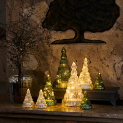 Árbol de Navidad 23cm Blanco - Lucy