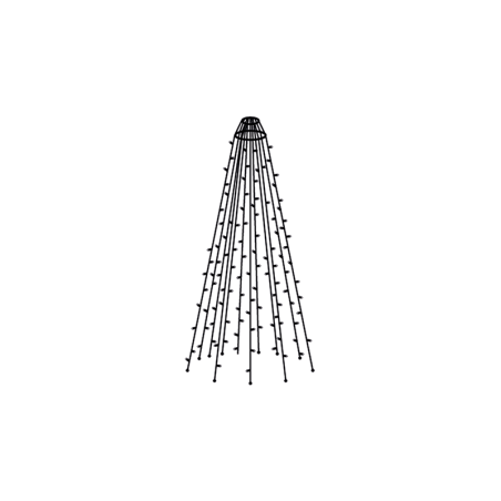 Árvore de Natal Flag Pole 480 Leds - Top-Line